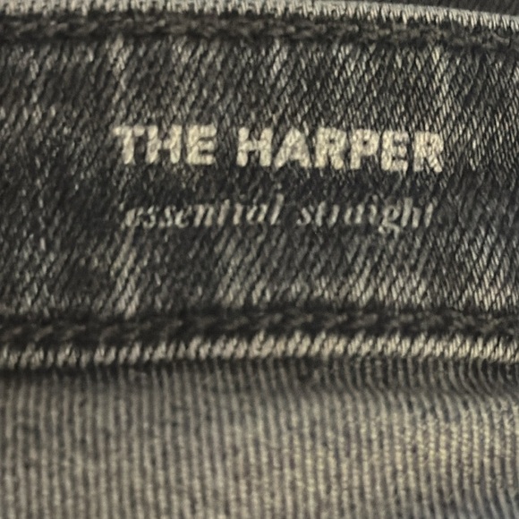AG Adriano Goldschmied Harper Essential Straight Jeans Grey Wash Size 29 Denim‎ - Picture 7 of 8